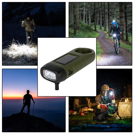 Selbstladende Outdoor-Lampe