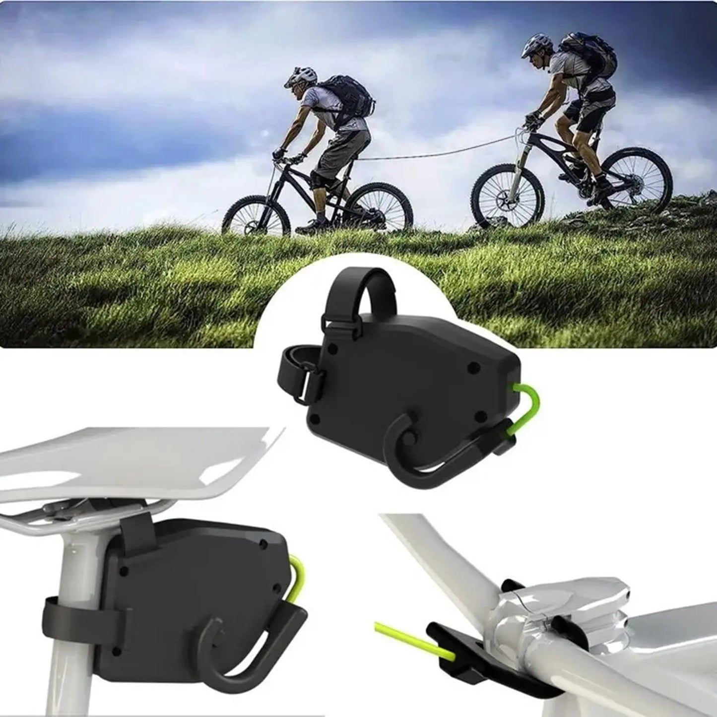 Tragbares Fahrrad-Zugseil
