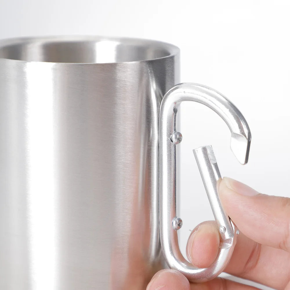 Camping Edelstahl Becher