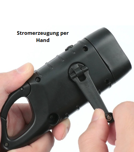 Selbstladende Outdoor-Lampe